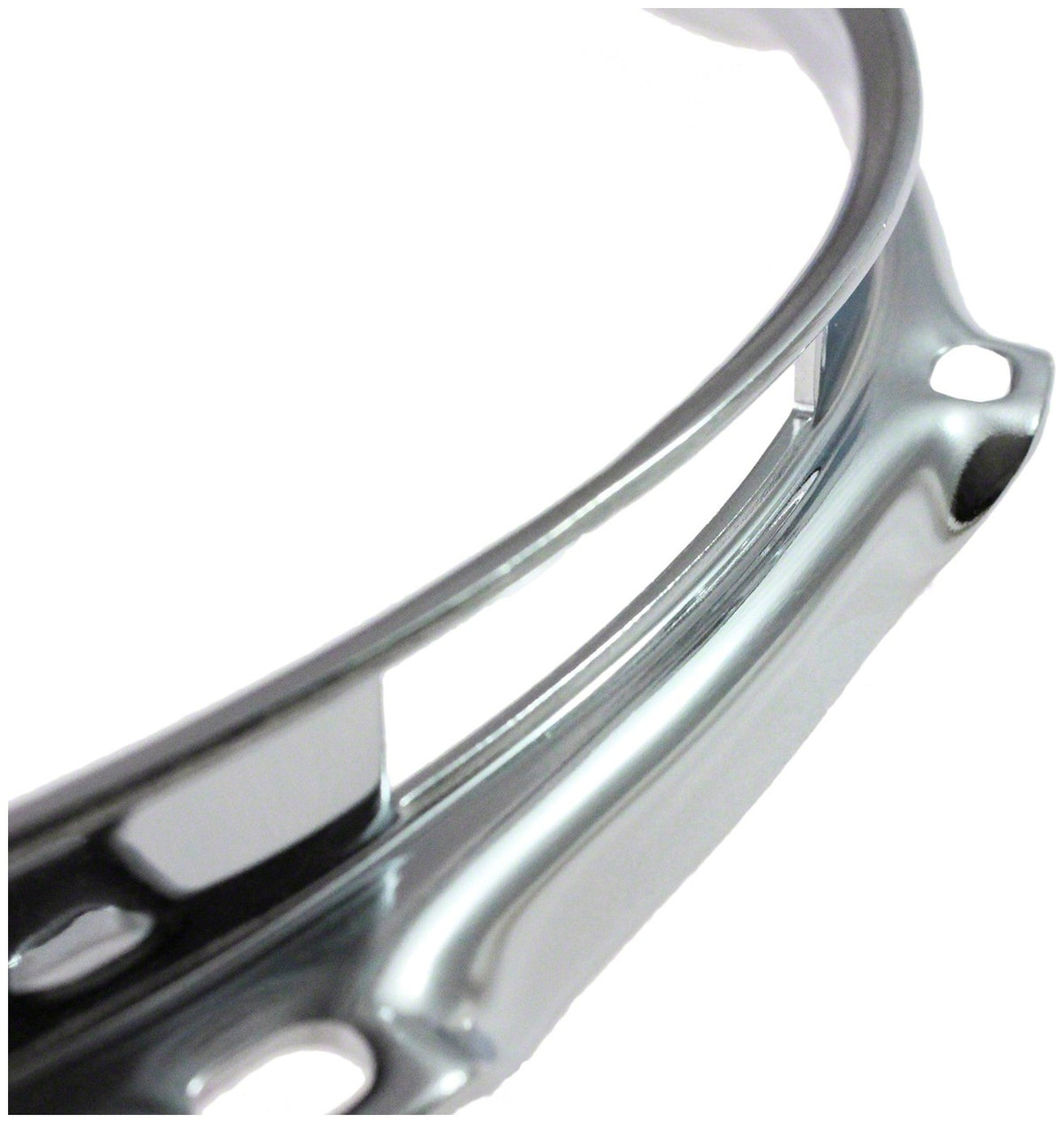 HB25-14-10S - 14" 10 Holes Snare Side Chromed Brass 2.5mm Super Triple Flange Drum Hoop