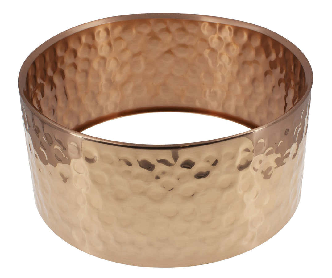SHBZ14065 - 14" X 6.5" HAMMERED BRONZE SHELL - SNARE DRUM