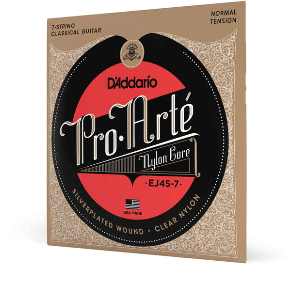 D'ADDARIO Normal Tension Pro-Arté Nylon 7-String