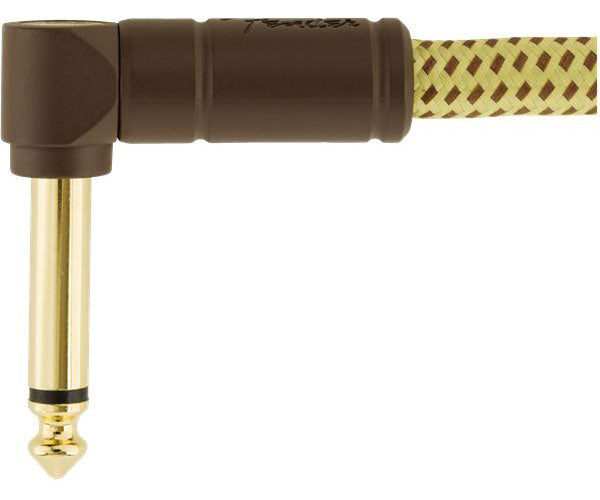DELUXE INSTRUMENT CABLE ANGLE/ANGLE 3' TWEED