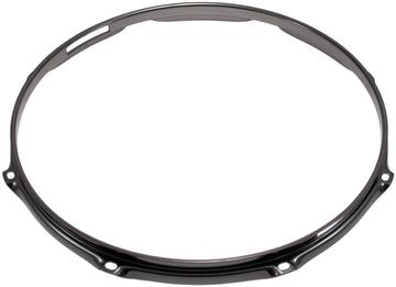 H30-13-8SBK - 13" 8 Holes Snare Side Black 3.0mm Super Triple Flange Drum Hoop