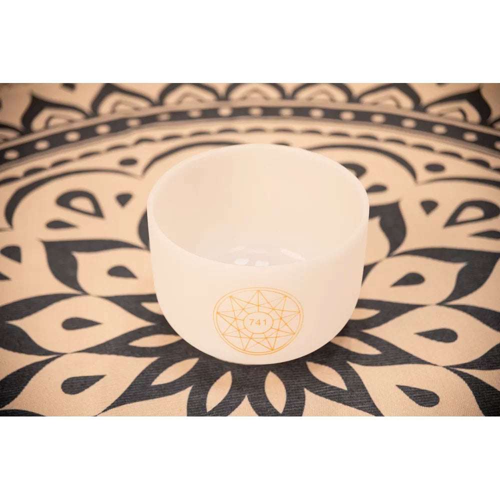 Crystal Singing Bowl Sonic Cristal 10" 741 Hz