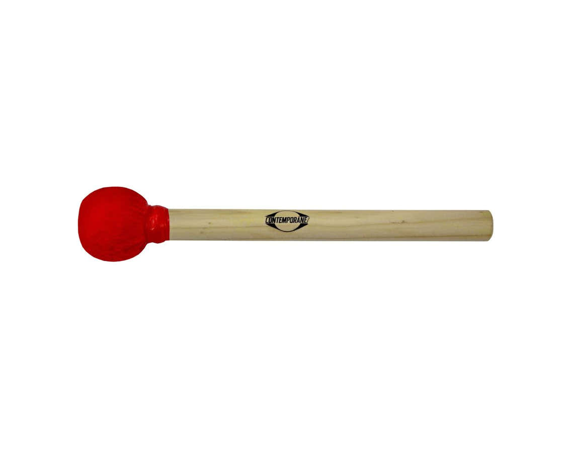 G-BS07R - RED WOODEN SURDO MALLET 30CM
