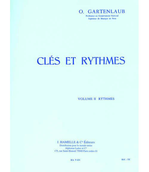Hortensia GARTENLAUB O. - CLES ET RYTHMES VOL.2