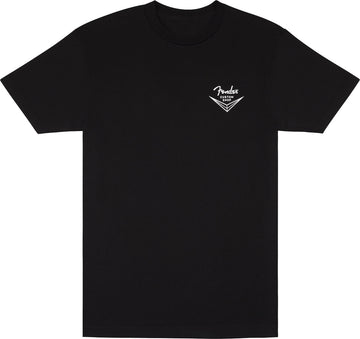 "XL" T-Shirt Logo Fender Custom Shop Black