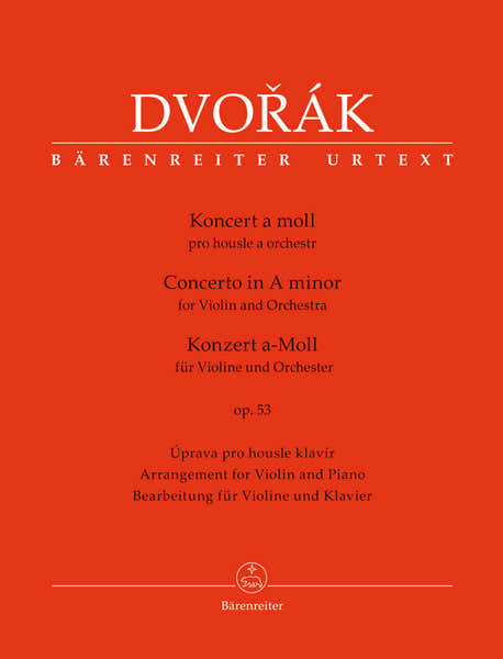 Dvorak - Violin Concerto Op.53 - Violon & Piano