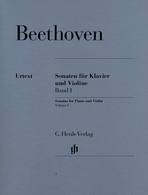 Beethoven L.V. - Sonatas For Piano And Violin Volume I