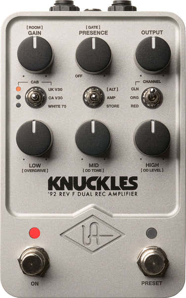 UAFX Knuckles '92 Rev F Dual Rec Amplifier