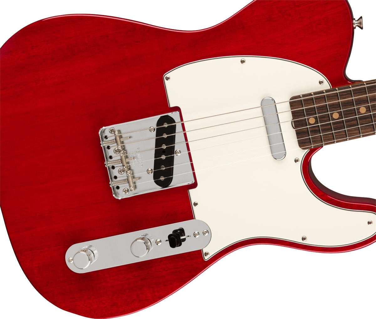 Telecaster 1963 American Vintage II RW Crimson Red Transparent