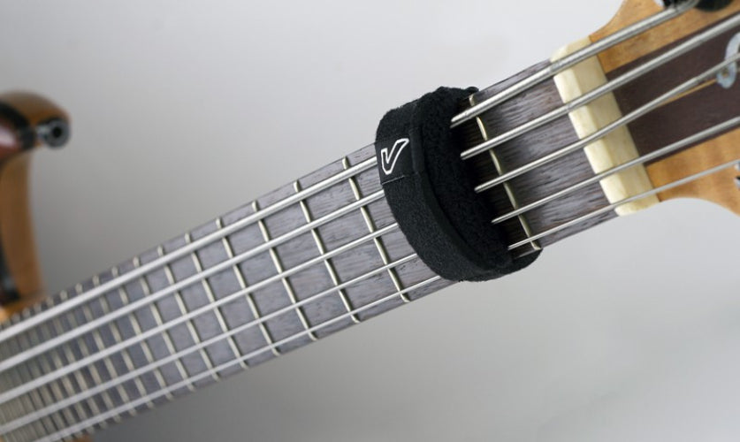 Fretwraps String Muter- 1 Pack Black (small)