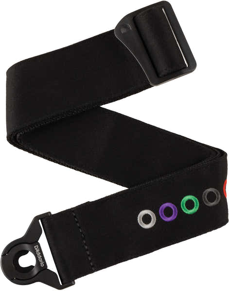 D'ADDARIO Auto Lock Woven Guitar Strap, Ball End