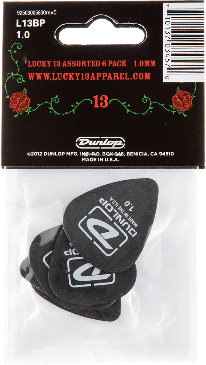 6 x 1,00mm Lucky 13 Series II