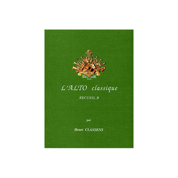 Classens - L'alto Classique Vol.b - Alto et Piano