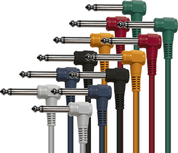 Cable Angled Mono M Jack Angled Mono M 30 CM - Pack of 6