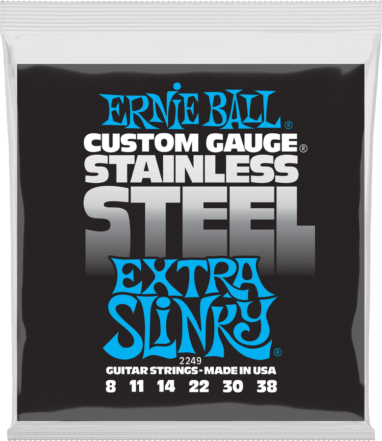 2249 Custom Gauge Stainless Steel Extra Slinky 8-38