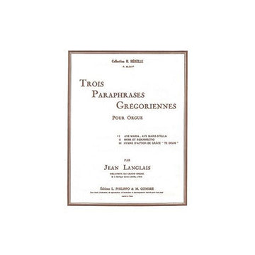 Langlais - Ave Maria Ave Maris Stella - Orgue
