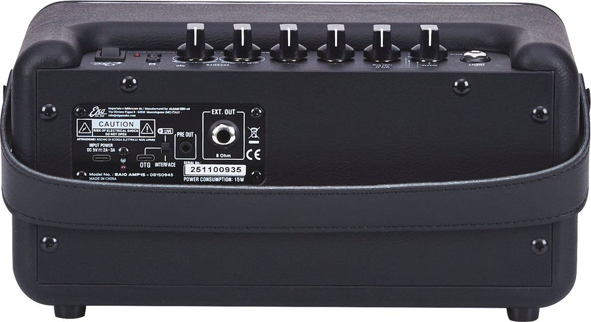 Modeling - speakers 2x3" - 15W - FX + Bluetooth