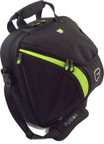 Premium Black/Green Horn Case (Detachable Bell)