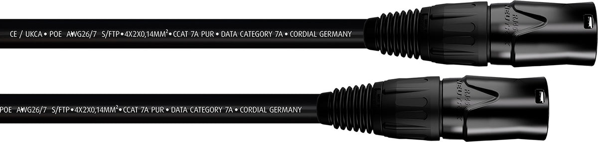 Ethercon cable CAT 7A - S/FTP 15m