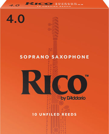 RIA1040 - SOPRANO SAXOPHONE REEDS RICO PAR  FORCE4 (BOX OF10)