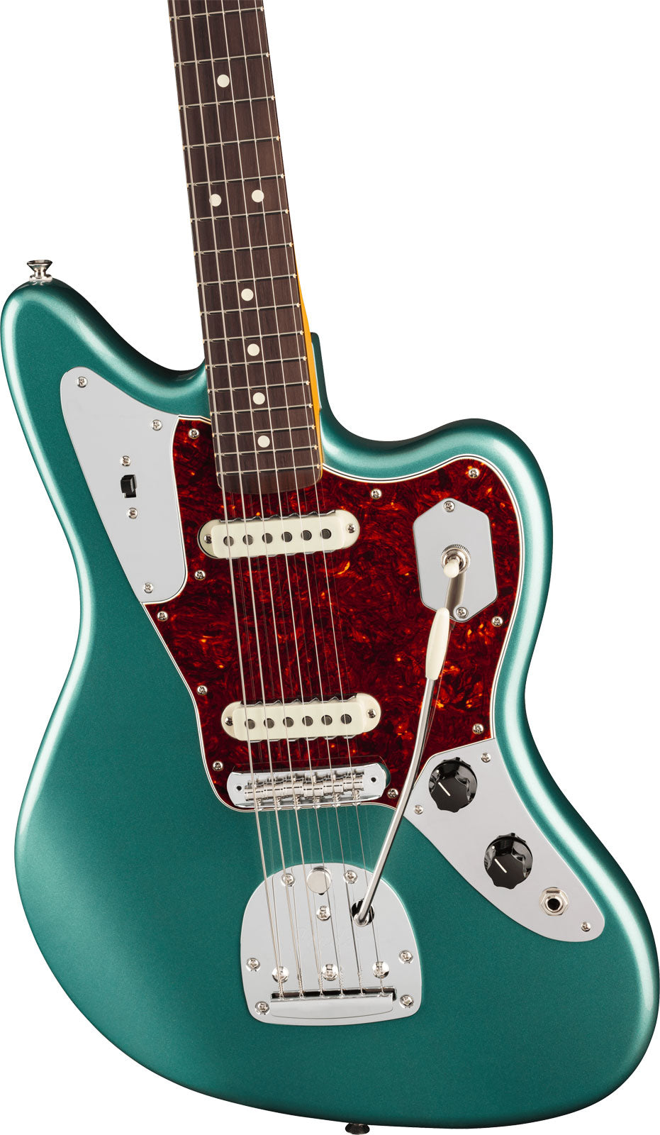 American Professional Classic Jaguar RW Faded Sherwood Green Metallic