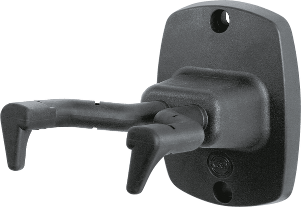 K&M Black Guitar Wall Mount - 16240