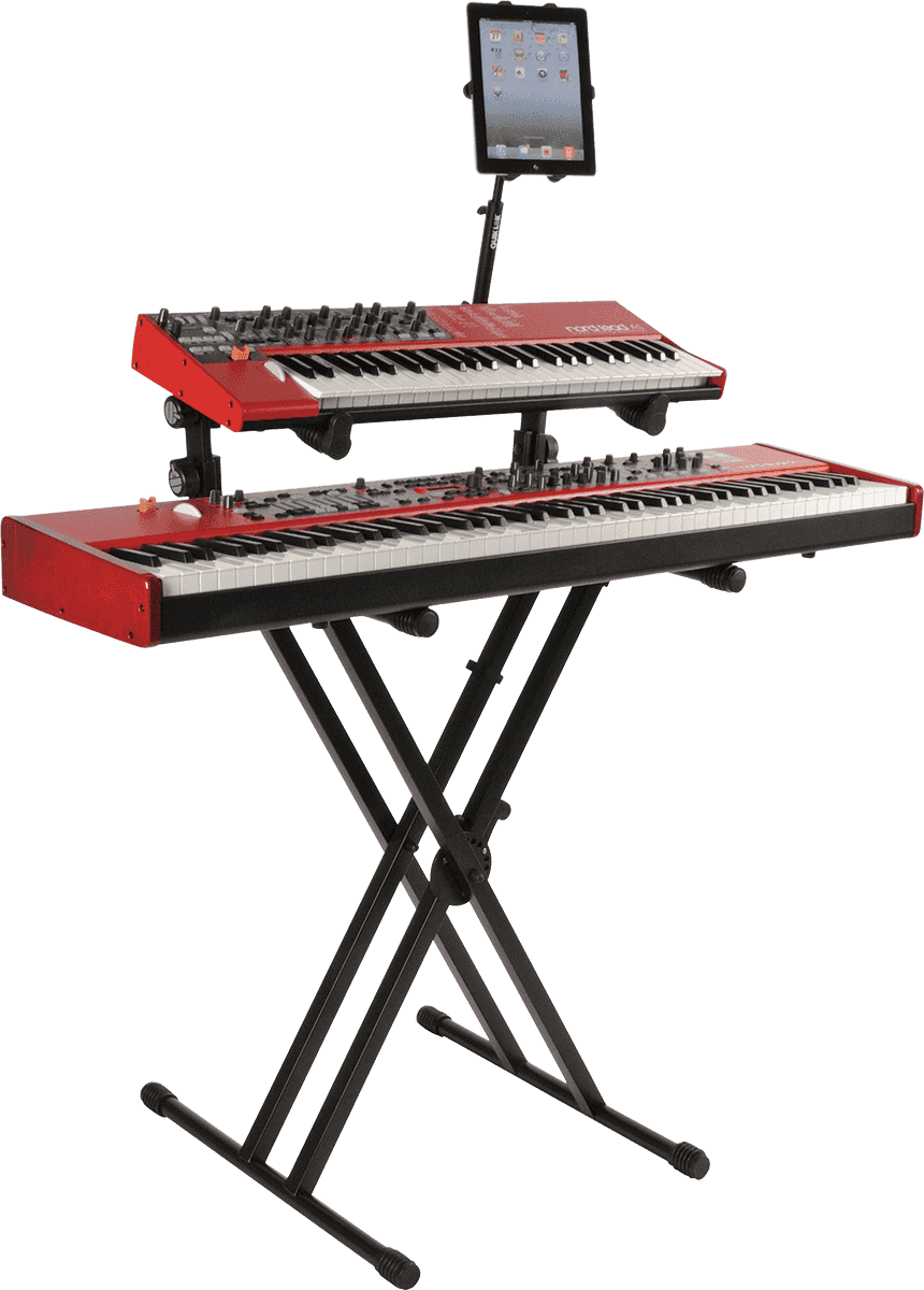 Keyboard stand QL642 Black