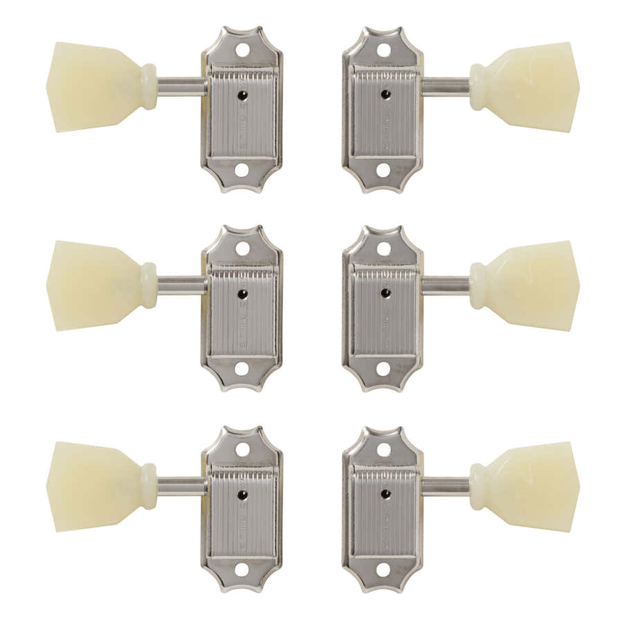 PARTS DELUXE REISSUE-STYLE TUNER SET NICKEL - Refurbished