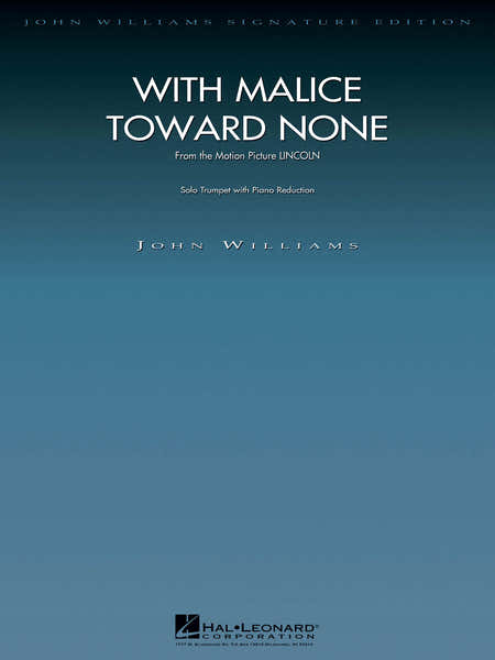 Hal Leonard With Malice Toward None (from Lincoln)