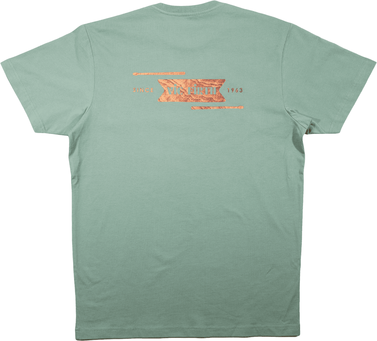 T-SHIRT SAGE WOODGRAIN L