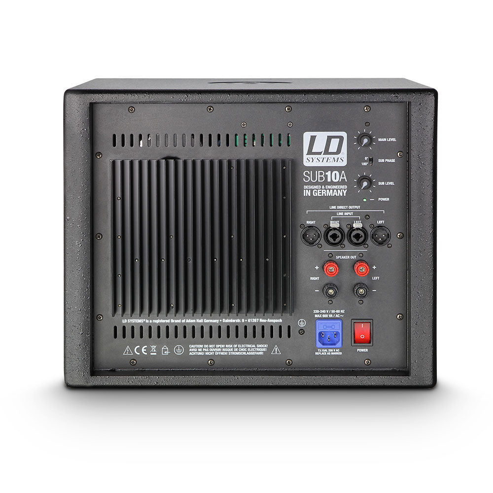 LDSUB10a - Active 10-inch subwoofer
