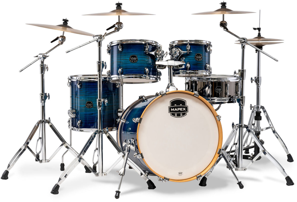 armory fusion 5 drum shells blue wave