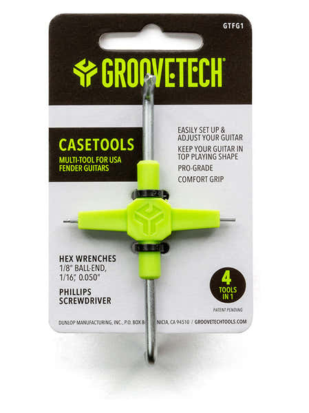 Groovetech Cruz Tools GROOVETECH 4-IN-1 KEY FOR GUITAR