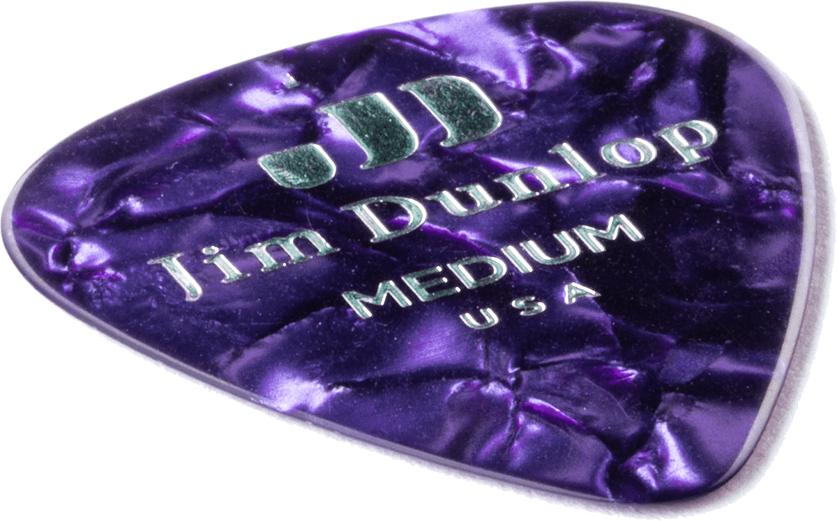 12 x Medium Genuine Celluloid Purple
