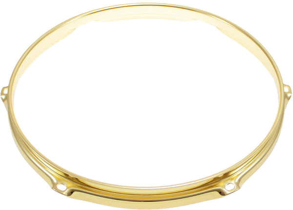 H30-13-6BR - 13" 6 Holes Brass 3.0mm Super Triple Flange Drum Hoop