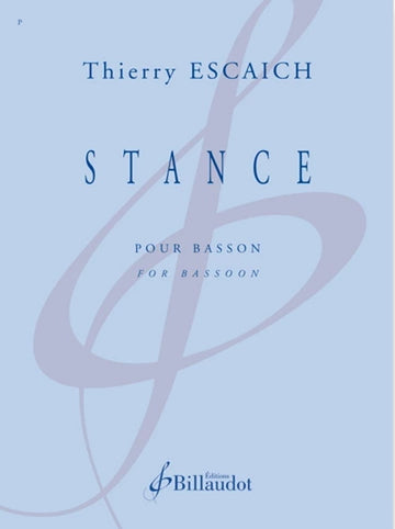 Escaich Thierry - Stance - Basson