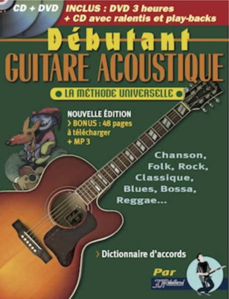 Jjrebillard Débutant Guitare Acoustique