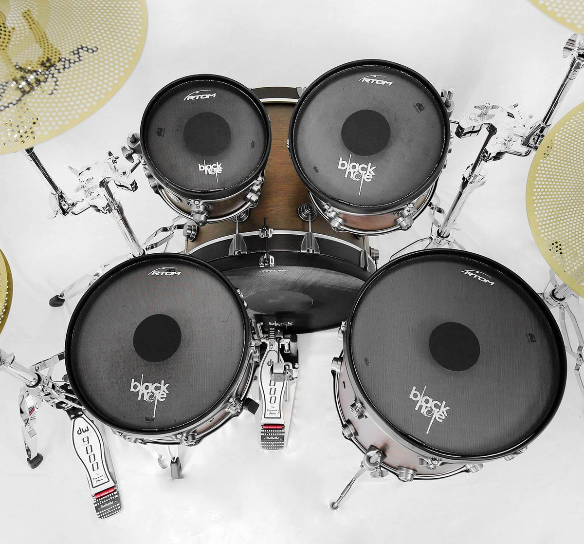 20" BLACK HOLE BD MESH HEAD PRACTICE PAD - 80% LOWER VOLUME