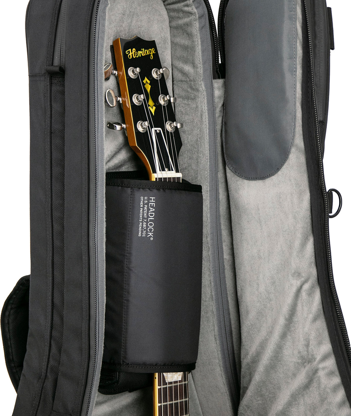 2 Electric Guitars (With Casters) - Black