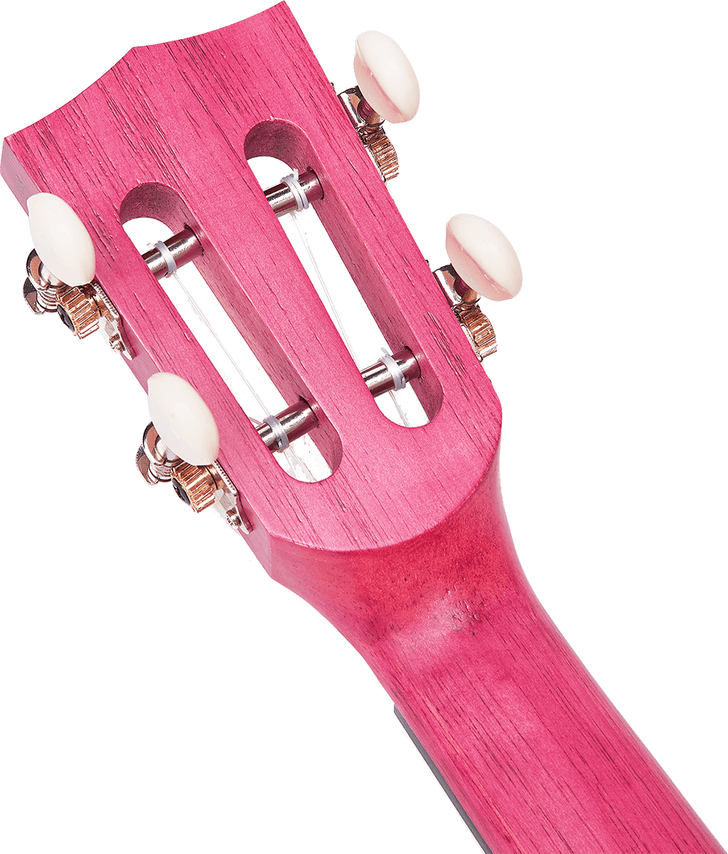 Ukulele Island Concert Cherry Red + Cover