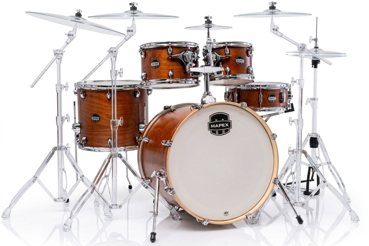 MARS MAPLE POP ROCK 5 Drum Shells CORTADO SATIN