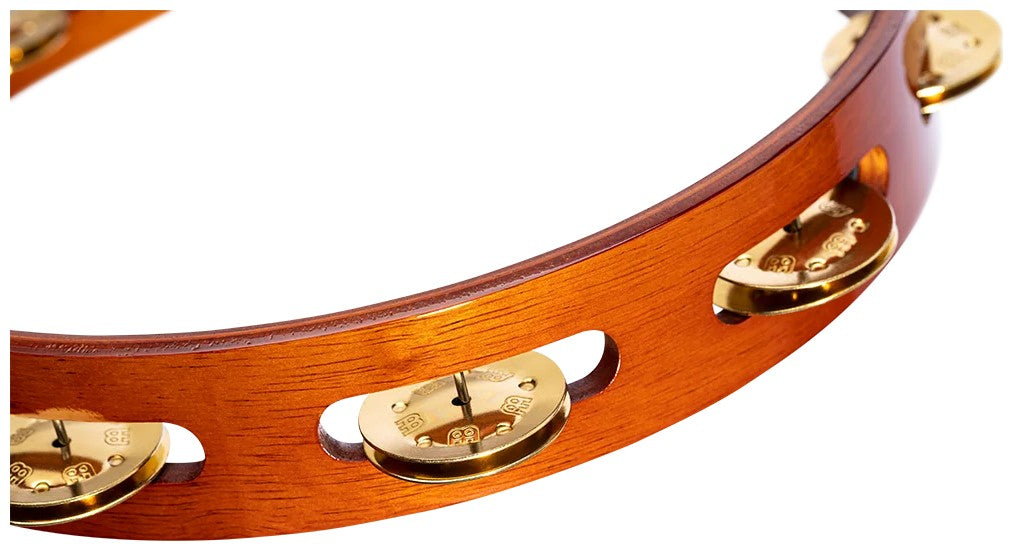 TA1BAB - Tambourine 1 Row Brass Jingles