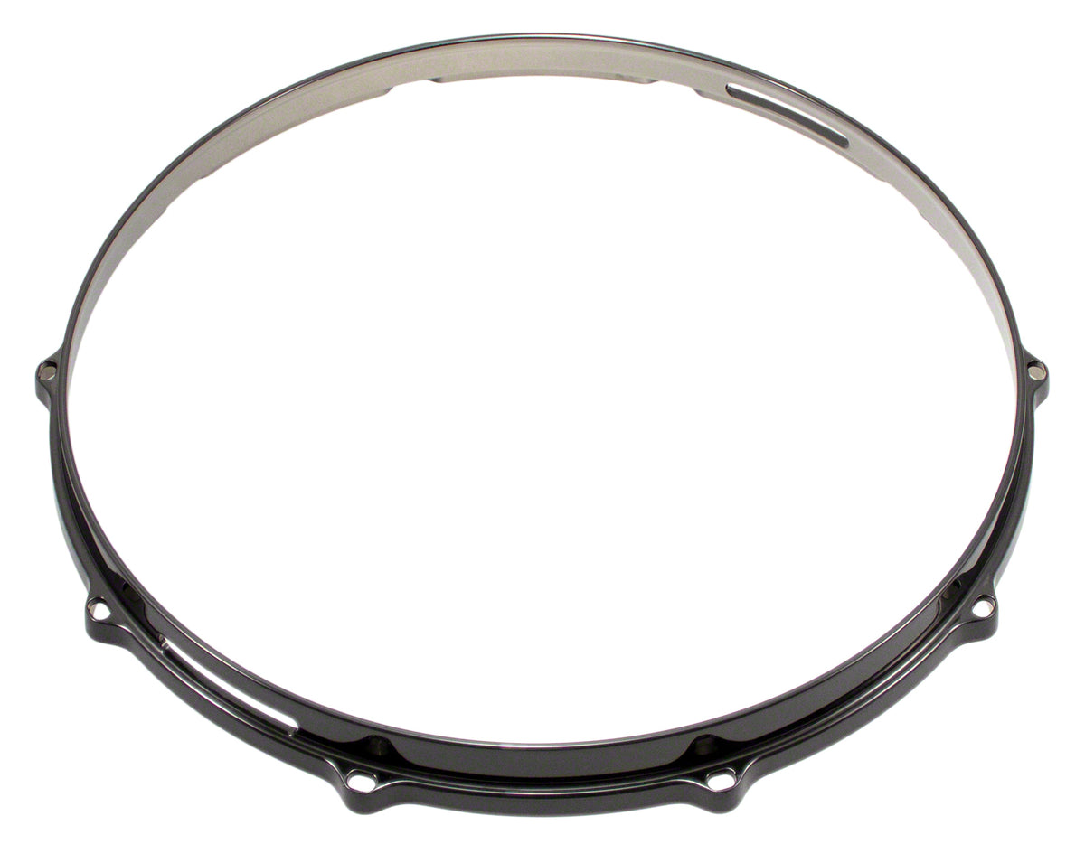 HDC3-14-10SBK - 14" 10 HOLES SNARE SIDE BLACK 3MM DIE CAST DRUM HOOP