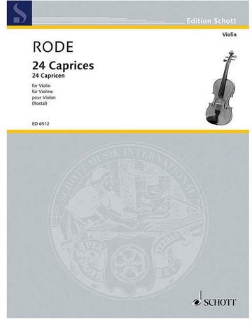 Rode Jacques P. Joseph - 24 Caprices - Violin