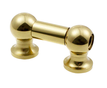 TL1D25-BR - TUBE LUG BRASS - 25MM - DOUBLE ENDED (X1)