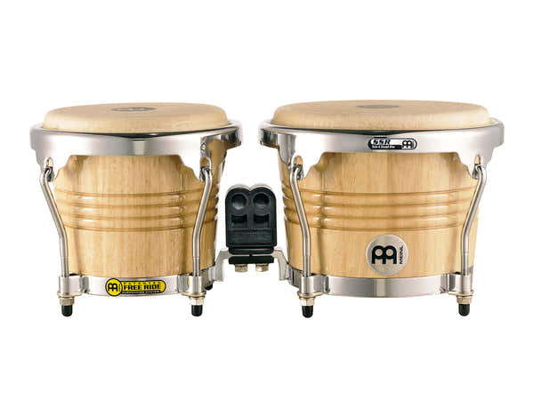 MARATHON EXCLUSIVE SERIES (DE PATENT) FWB200 WOOD BONGO 6 3/4 MACHO AND 8 HEMBRA NATURAL