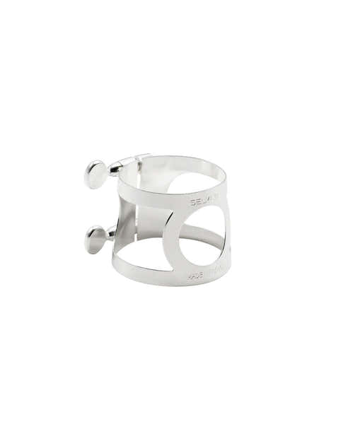 Clarinet Ligature Alto/Double Bass Silver-Plated