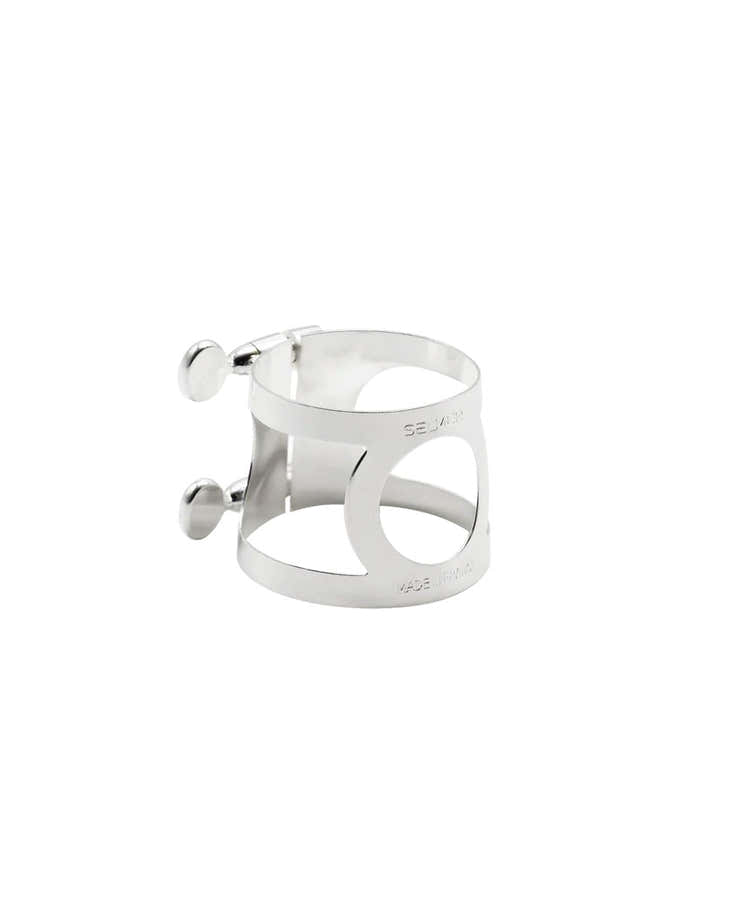 Clarinet Ligature Alto/Double Bass Silver-Plated