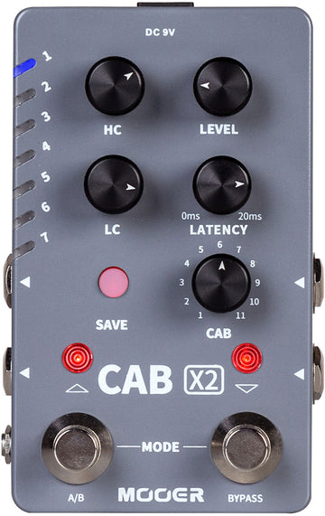 PEDAL MOOER CAB X2