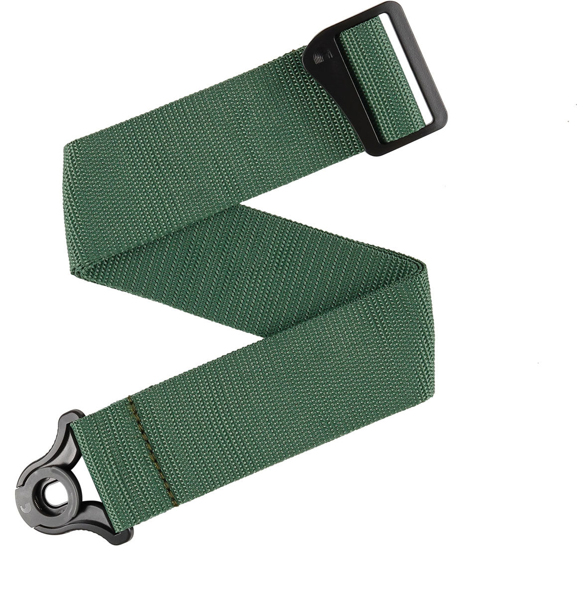 Auto Lock Guitar Strap, Green